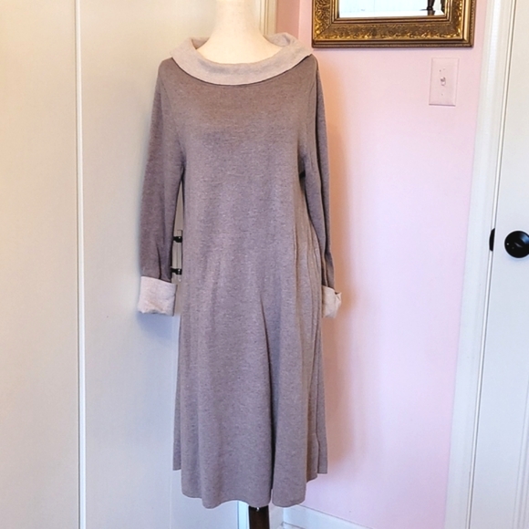 Adrienne Vittadini Dresses & Skirts - NWOT ADRIENNE VITTADINI oatmeal dress